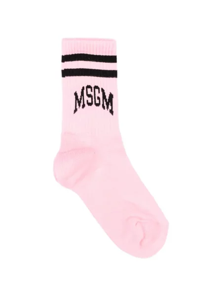 Skarpety dziecięce Msgm różowe
