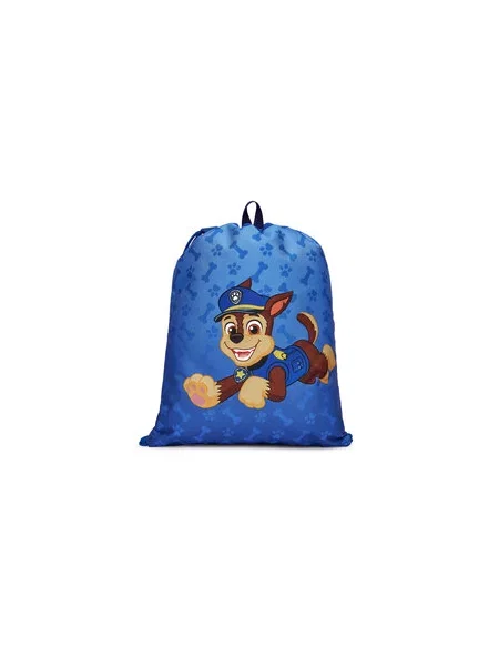 Vak na stahovací šňůrky Paw Patrol modrý