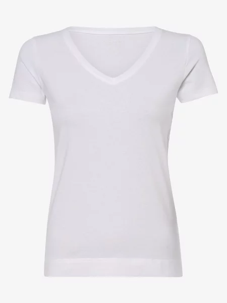 Marie Lund T-shirt Kobiety L biały