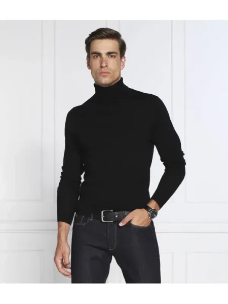 Pulover Calvin Klein de lână negru