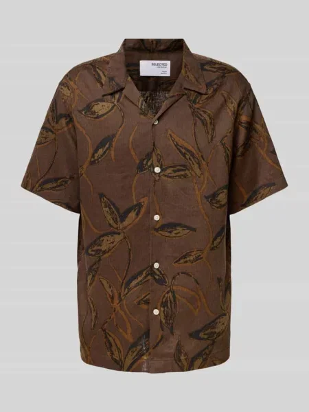 Koszula casualowa z listwą guzikową Selected Homme