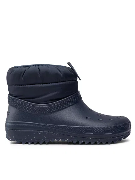 Классические ботильоны Crocs синие