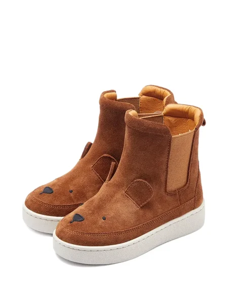 Buty do kostki dziecięce Donsje brązowe