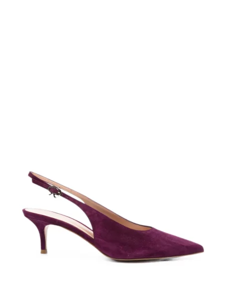 Pantofi cu toc Gianvito Rossi violet