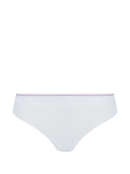 Chiloți briefs Alexander Wang cu autograf alb