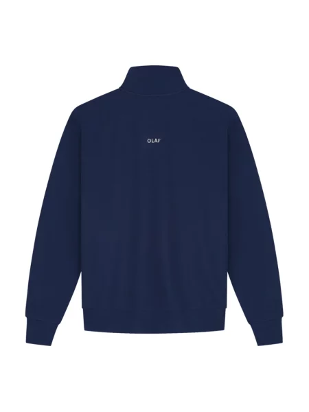 Bluza rozpinana Olaf Hussein niebieska