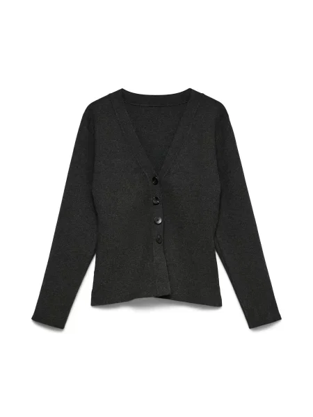VERO MODA Geacă tricotată VMMille închis gri