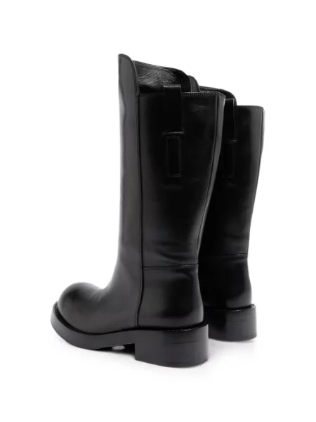 Botine Ann Demeulemeester din piele negru
