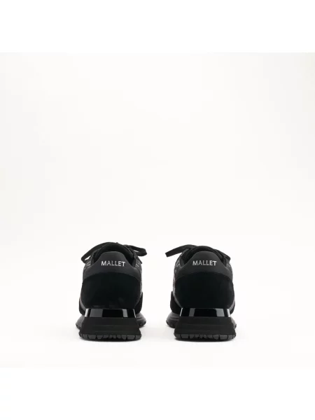 Sneakersy Mallet London skórzane czarne