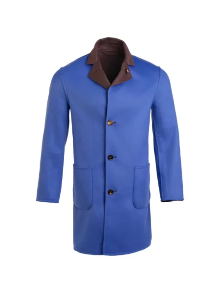 Palton Kiton din cașmir maro