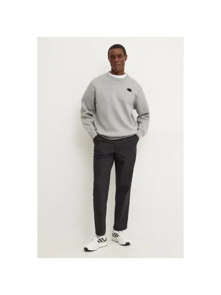 The North Face bluza Crew Neck Sweatshirt szara