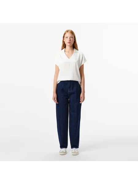 Lacoste джинси Relaxed Fit блакитні