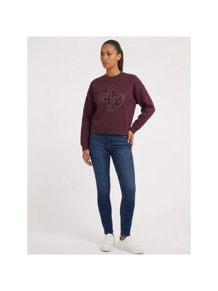 Bluza Guess z logo czerwona