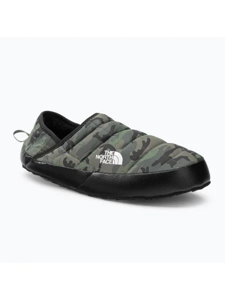 Мъжки зимни чехли The North Face Thermoball Traction Mule V green-black черно
