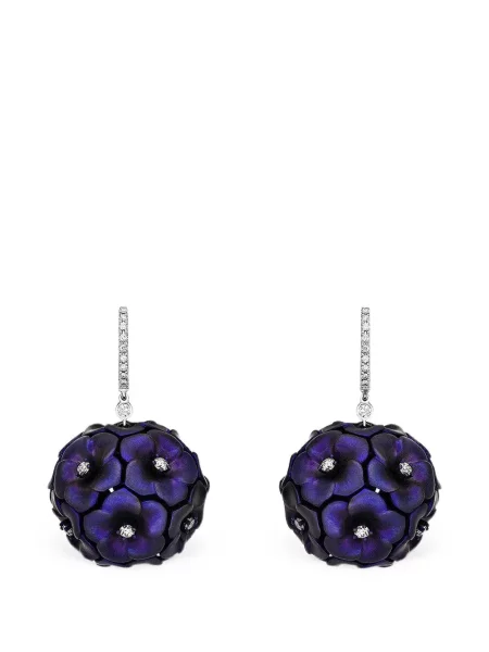 Naušnice Saboo Fine Jewels s cvjetnim printom