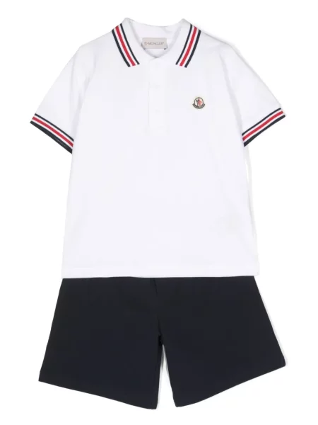 Komplet dresowy dziecięcy Moncler Enfant biały