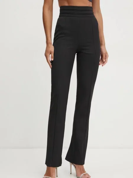 Pinko pantaloni din lana negru