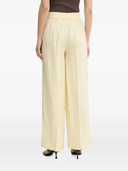 Pantaloni Benetton galben