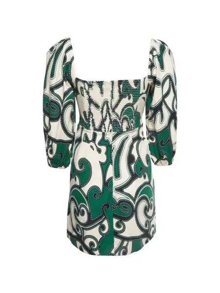 Rochie mini Alex Perry de lână verde