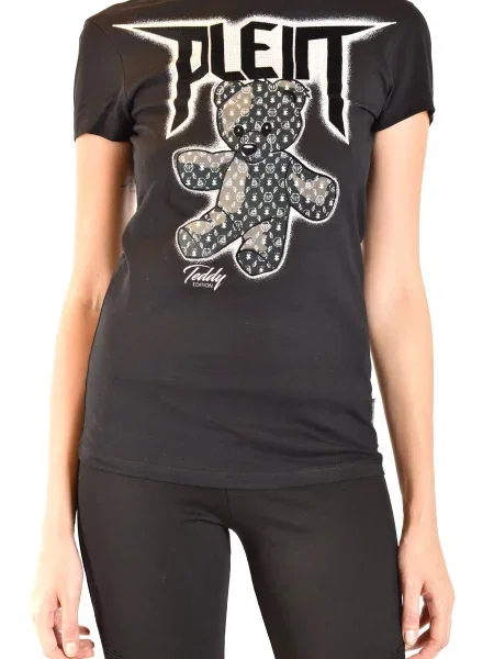 Koszulka Philipp Plein z nadrukiem czarna