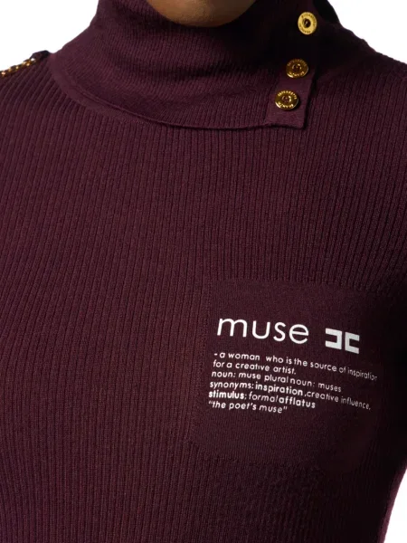 Heláncă Elisabetta Franchi roșu