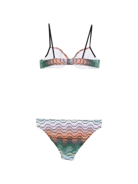 Kötött bikini Missoni narancsszínű