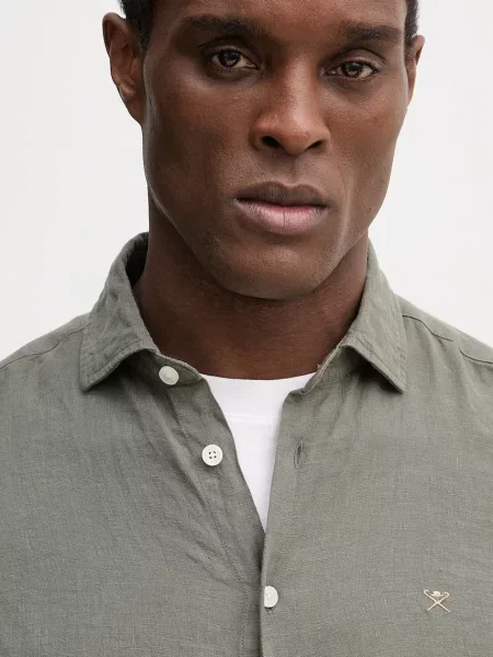 Сорочка з льону Hackett London
