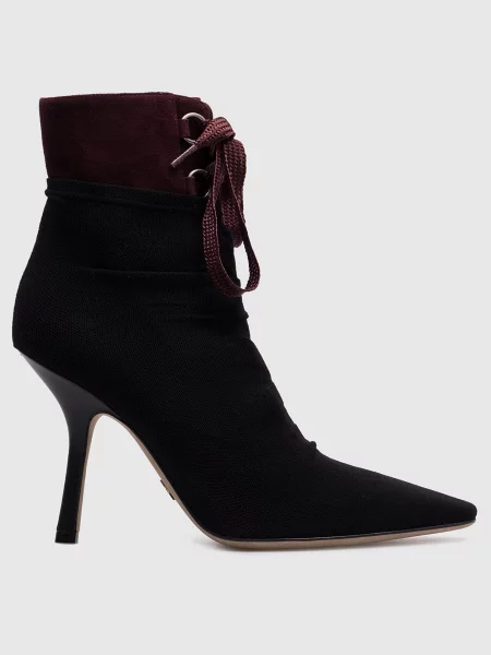 Ботинки Christian Dior бордовые