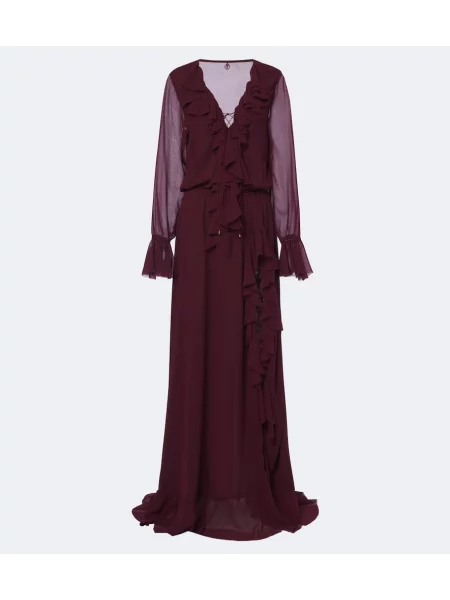 Rochie maxi Bananhot cu volane