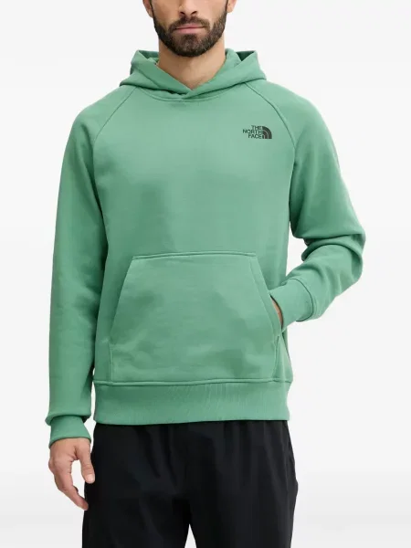 Hanorac cu glugă The North Face cu imagine verde
