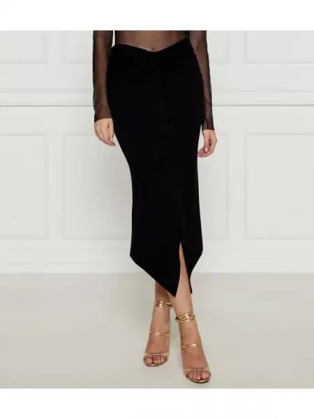 Pinko Fustă SAUMUR negru