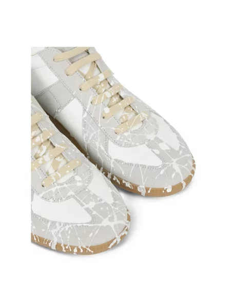 Sneakersy Maison Margiela skórzane białe