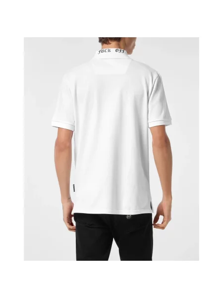 Koszulka polo Philipp Plein biała