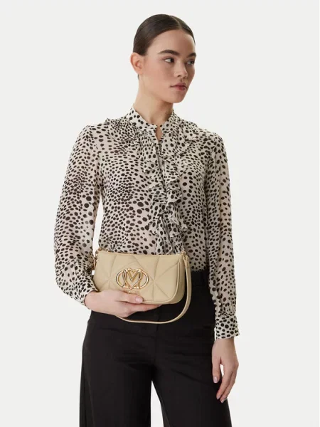 Torebka LOVE MOSCHINO beżowa