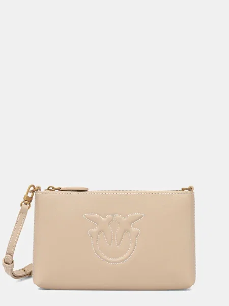 PINKO Torebka Flat Horizontal Mini PE 25 PCPL beżowy