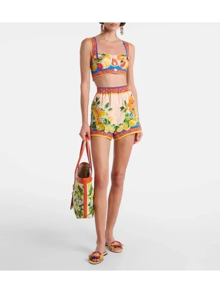 Pantaloni scurți Dolce&gabbana cu imagine