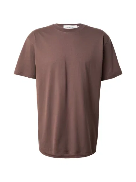 ARMEDANGELS Tricou Maarkos închis maro