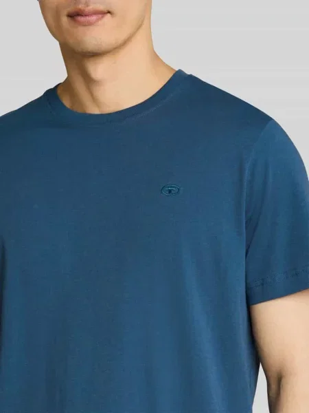 T-shirt o kroju regular fit z czystej bawełny Tom Tailor