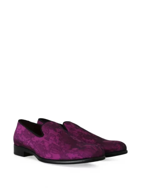 Pantofi loafer Dolce & Gabbana violet