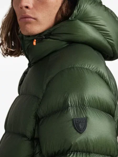 Căciulă Polo Ralph Lauren cu broderie în carouri verde