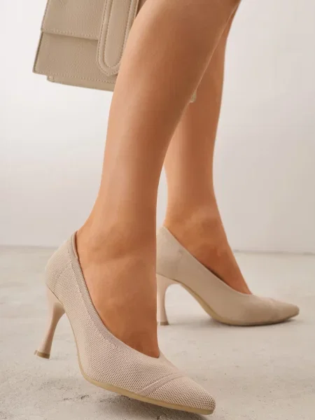 Pantofi stiletto Thene închis bej