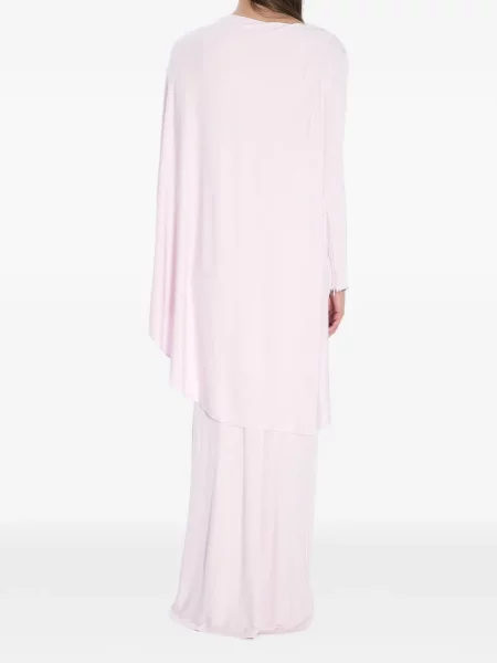 Rochie maxi Self-portrait de costum roz