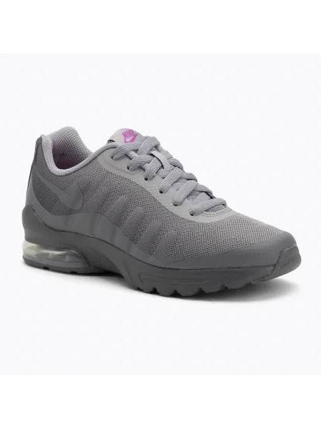 Nike Air Max Invigor Print gyermek cipő atmoszféra szürke/pisztolyfüst/piros magenta Méret: 36 EU szürke