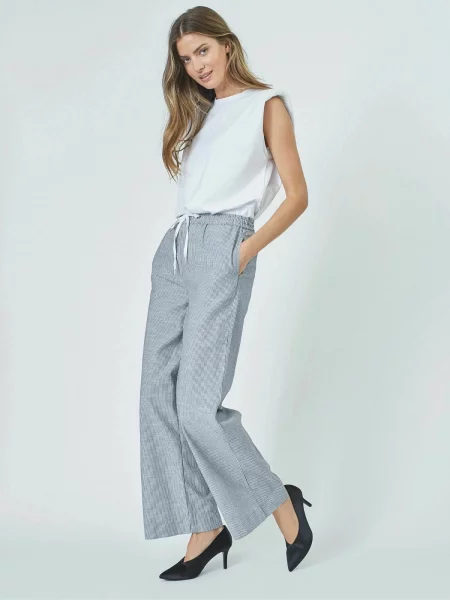 Co'couture Pantaloni Crisp' denim albastru