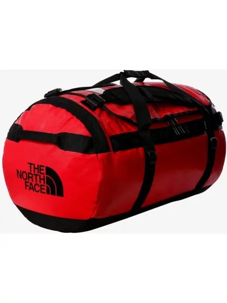 Torba The North Face Base Camp Duffel L czerwono-czarna. czarna