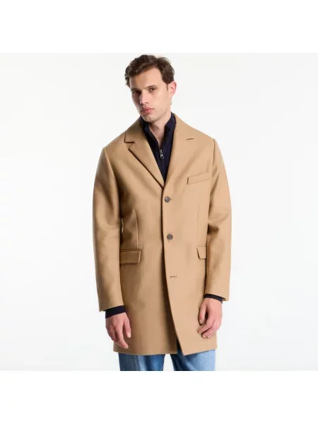 Палто Gant Classic Wool Coat Fudge L