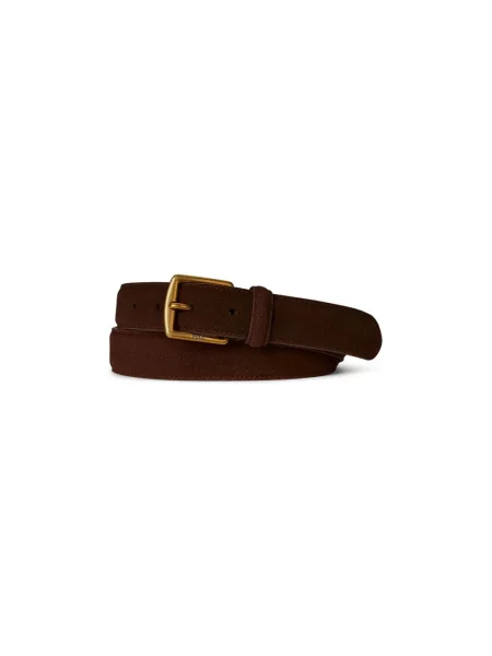 Pasek Polo Ralph Lauren brązowy