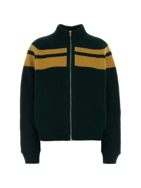 Cardigan Miu Miu de lână verde