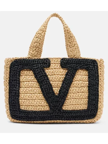 Чанта Valentino Garavani бежово