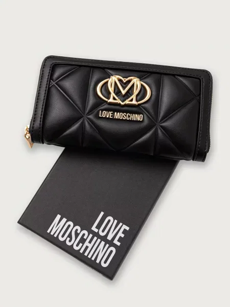 Кожаный кошелек Love Moschino